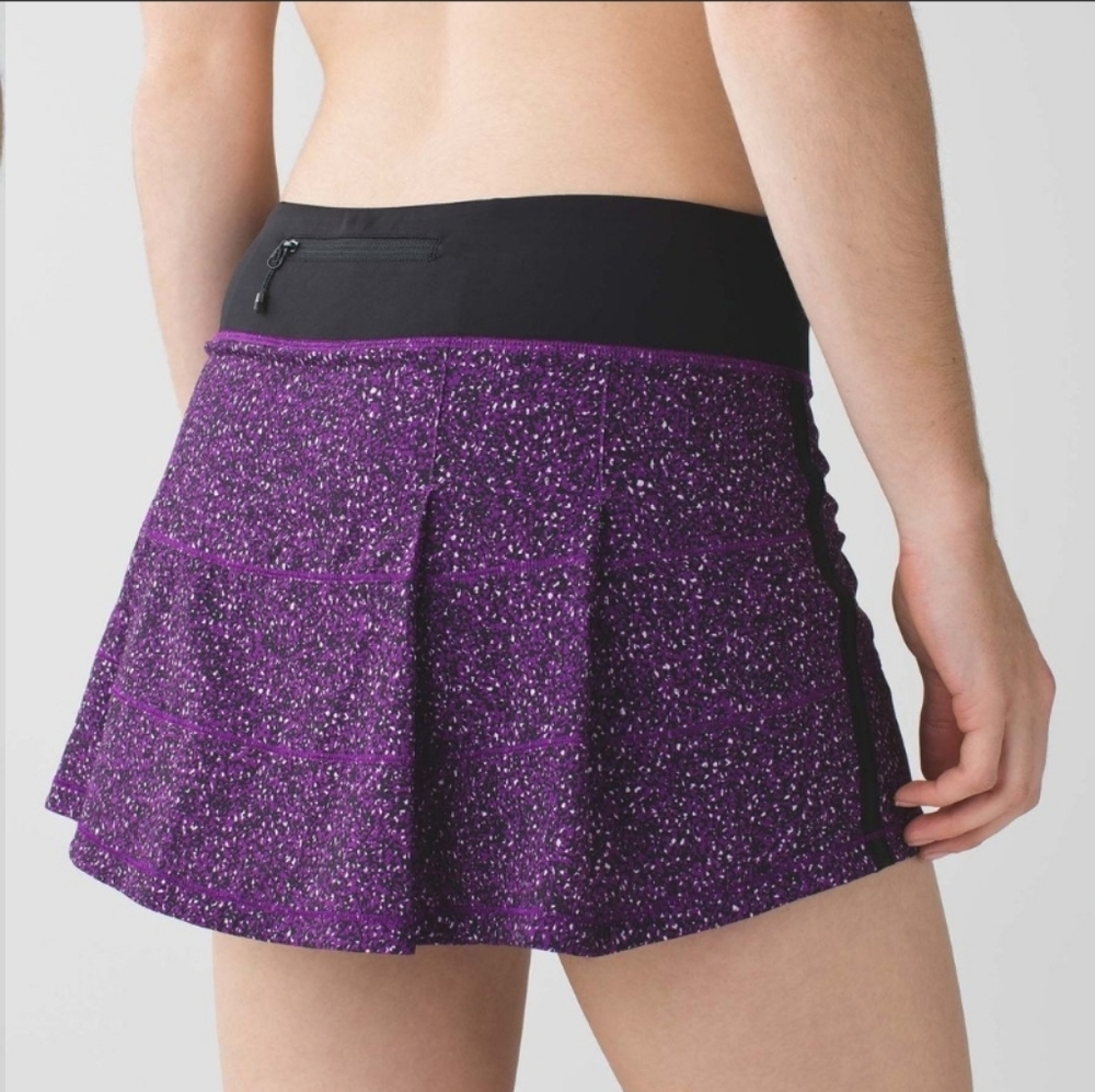 ☃️Lululemon Pace Rival Skirt II (Regular) *4-way Stretch in Flashback Static